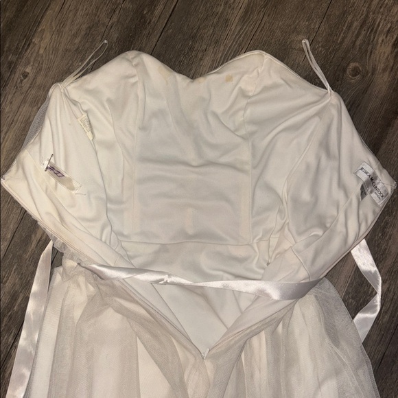 Vintage 90s Jessica McClintock wedding dress- size 6 - Picture 6 of 8